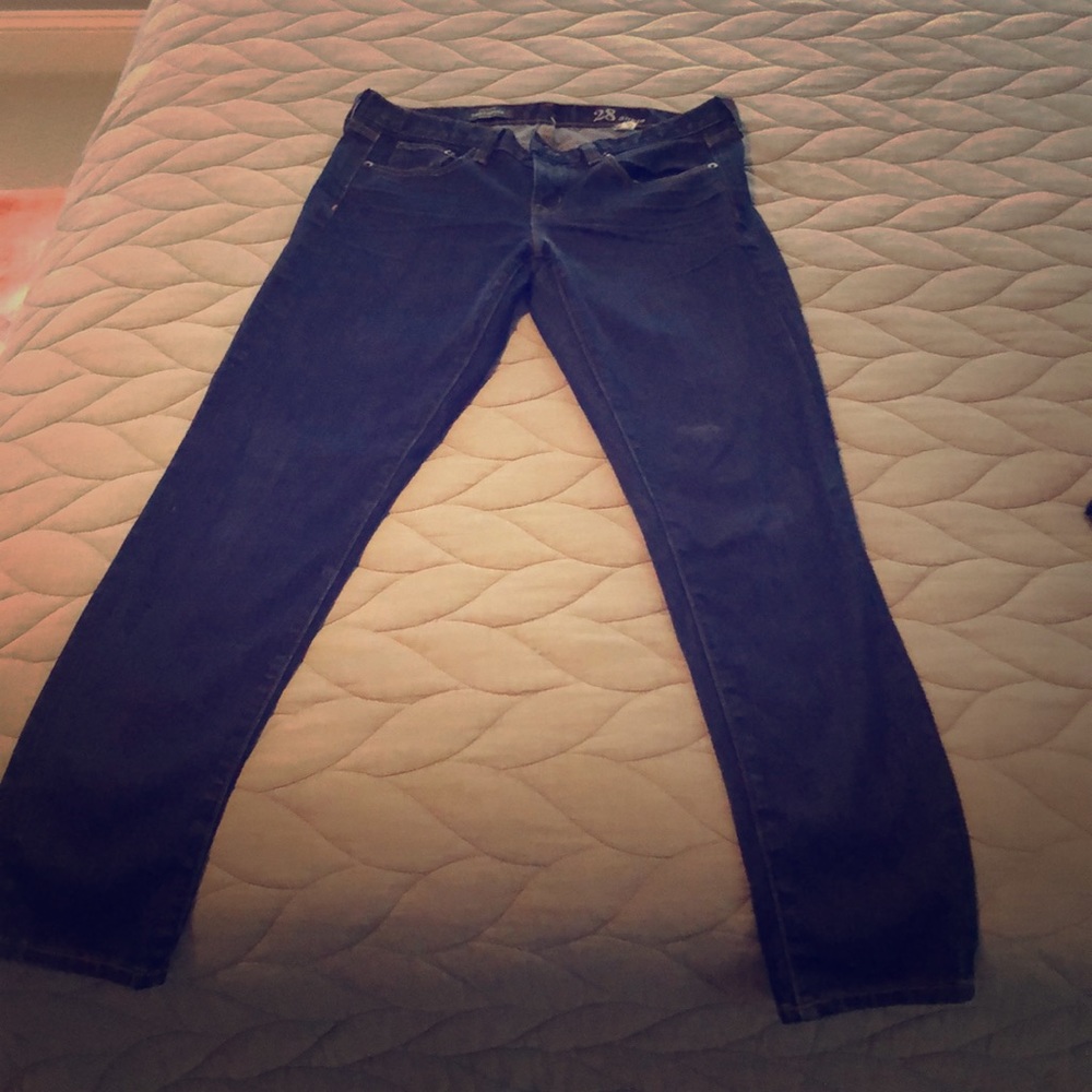 Jcrew toothpick jeans size 28